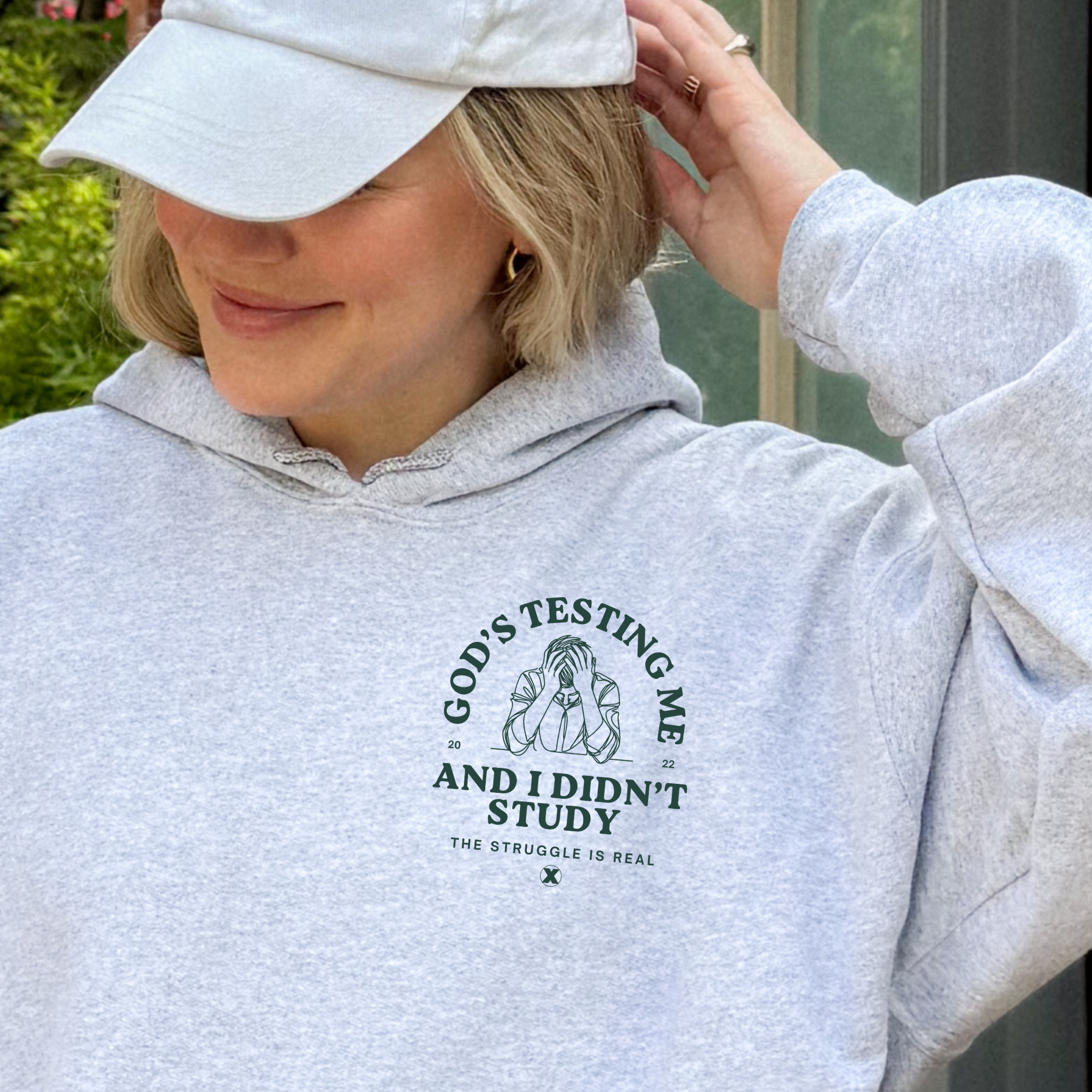 God's Testing Me Hoodie – Busca La Luz