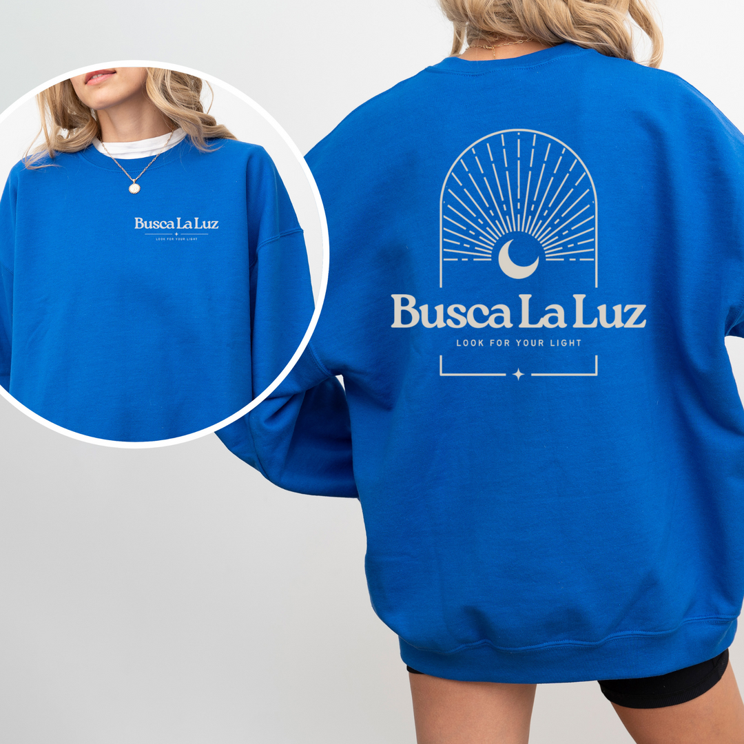 Busca Crew Front & Back Print