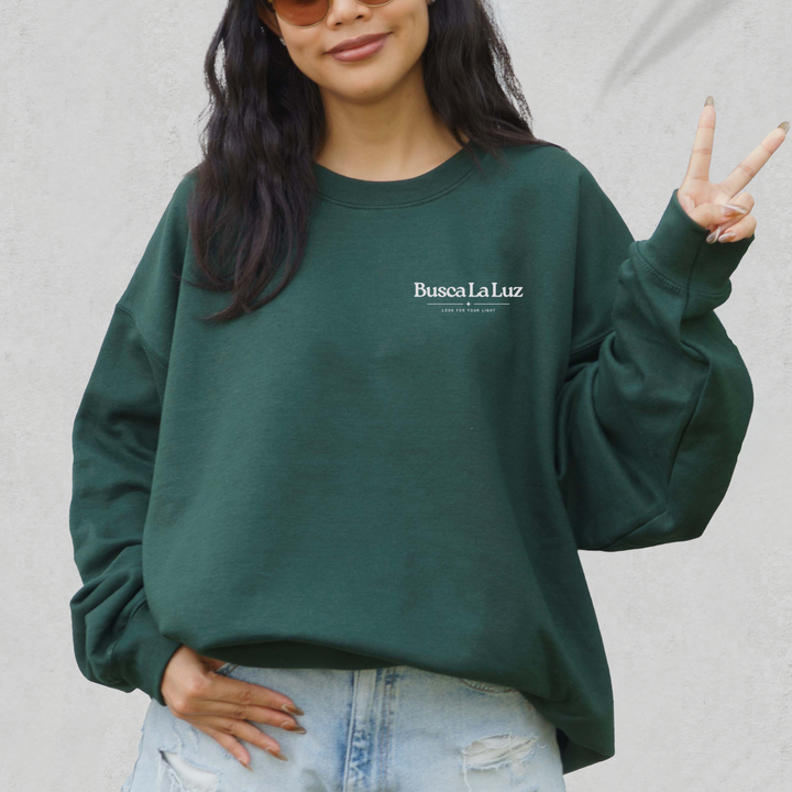 Busca Crew Front & Back Print