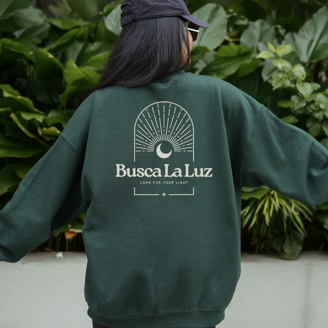 Busca Crew Front & Back Print